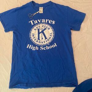Gildan Men's Blue Volunteer Key Club T-shirt